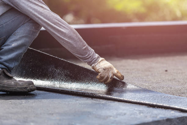 Professional Waterproofing technician working in Perry Hall, MD